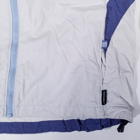 Columbia Packable Hooded Windbreaker Rain Coat - Picture 3 of 11